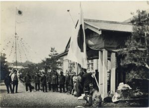 創立10周年記念祭
当日の玄関